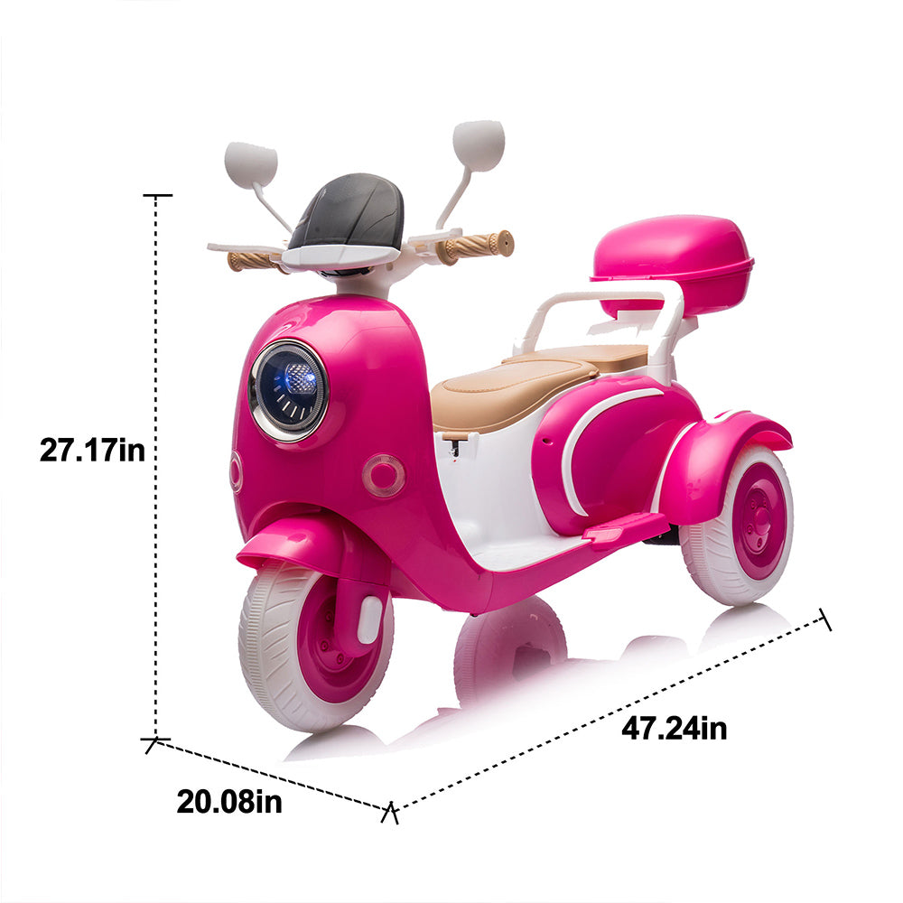 12V 2 Seater Ride on Motorcycle for Kids
