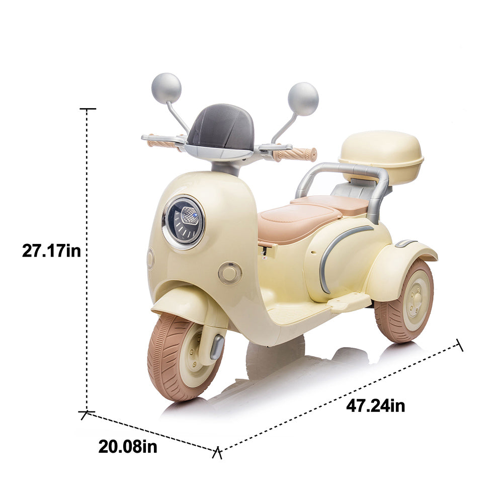 12V 2 Seater Ride on Motorcycle for Kids
