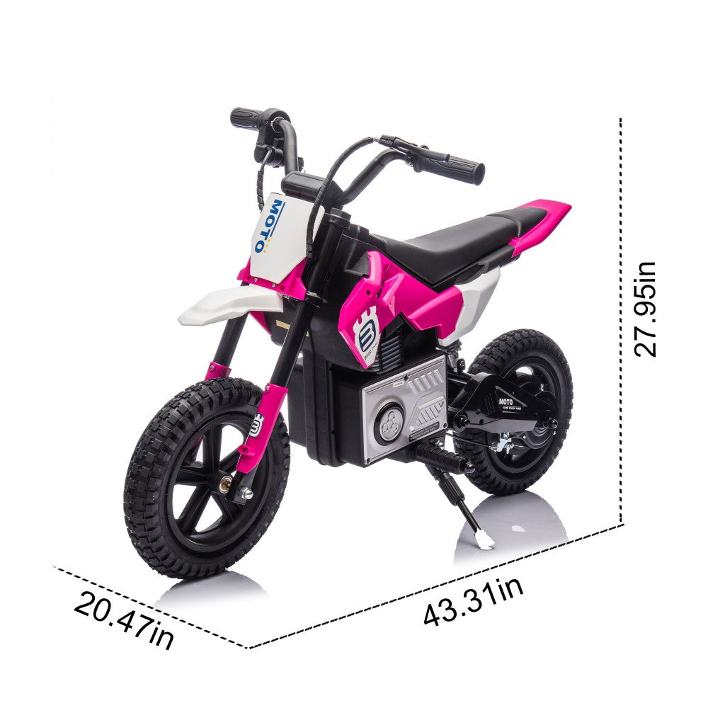 Electric Motorcycle for Kids Ages 5-12