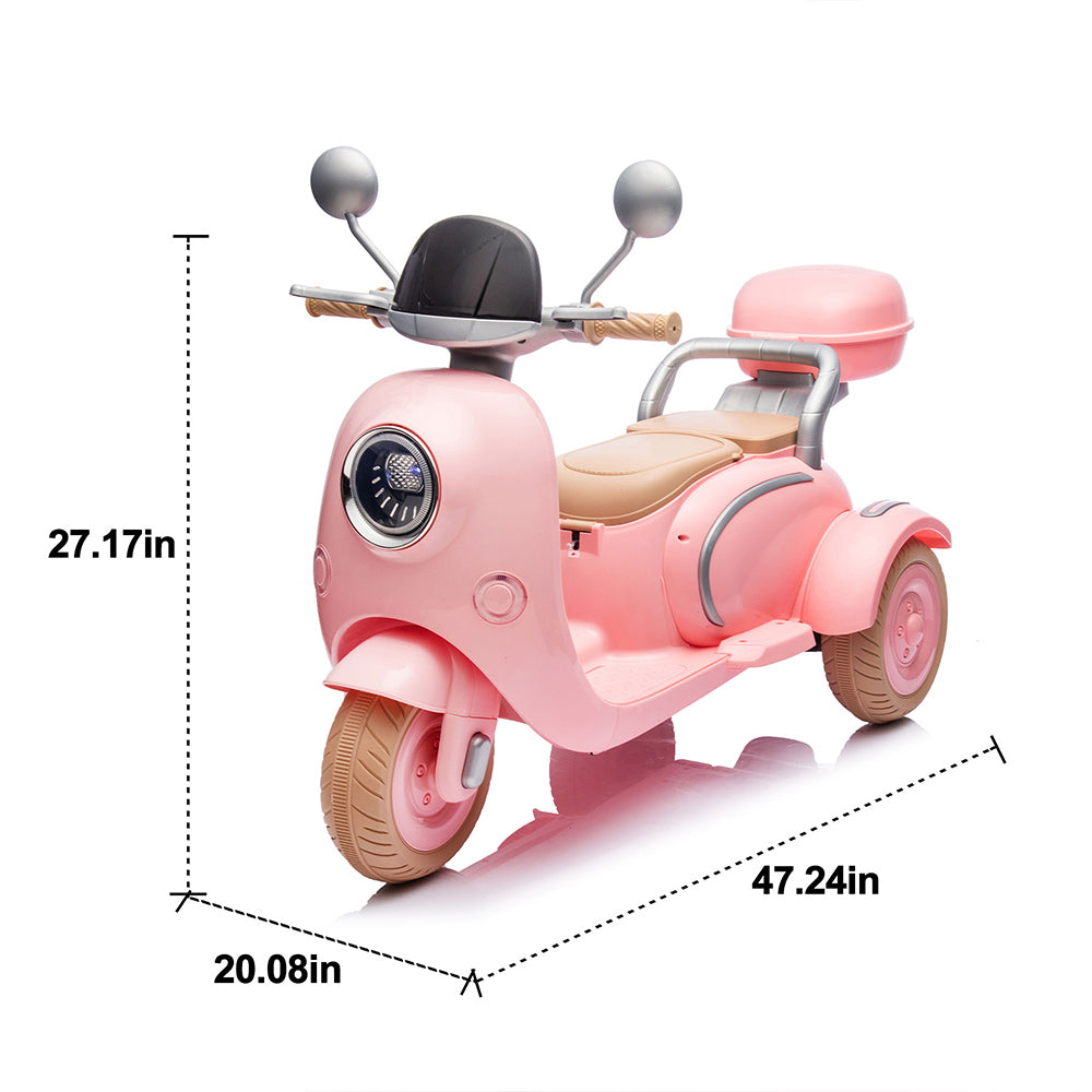 12V 2 Seater Ride on Motorcycle for Kids
